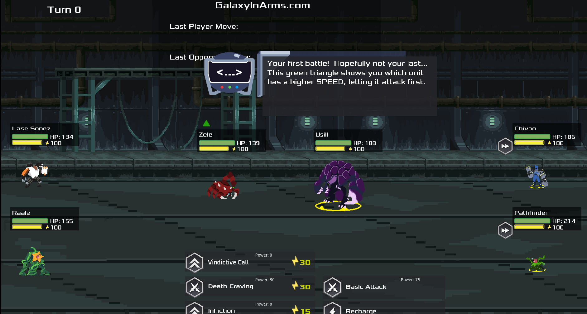 screenshot from version 2 sci-fi theme